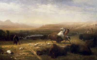 The Last of the Buffalo by Albert Bierstadt